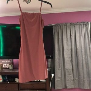 Pinkish dress from Fashion Nova!! Worn only twice!